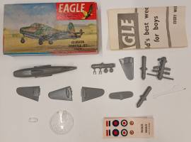 Thumbnail KINGKIT MODEL SCRAPYARD EAGLE GLOSTER WHITTLE JET E.28/39  STARTED 