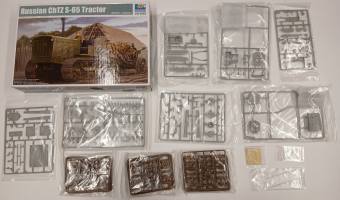 Thumbnail KINGKIT MODEL SCRAPYARD TRUMPETER 05538 RUSSIAN CHTZ S-65 TRACTOR NO INSTRUCTIONS