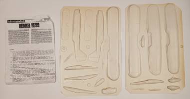 Thumbnail KINGKIT MODEL SCRAPYARD AIRMODEL 172 HEINKEL HE59  INCOMPLETE 