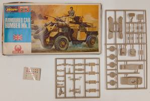 Thumbnail KINGKIT MODEL SCRAPYARD HASEGAWA MB-025 ARMOURED CAR HUMBER MK.II  NO INSTRUCTIONS 