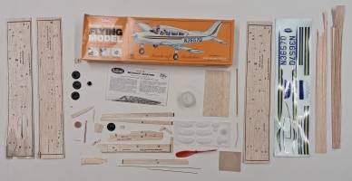 Thumbnail KINGKIT MODEL SCRAPYARD GUILLOW S 308 BEECHCRAFT MUSKETEER BROKEN PARTS