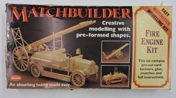 Thumbnail KINGKIT MODEL SCRAPYARD MATCHBUILDER FIRE ENGINE KIT INCOMPLETE