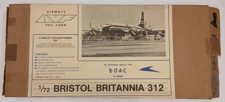 Thumbnail KINGKIT MODEL SCRAPYARD AIRWAYS BRISTOL BRITANNIA 312  NO DECALS/CANOPY  - UK SALE ONLY