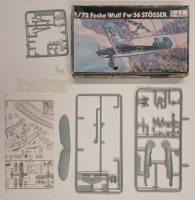 Thumbnail KINGKIT MODEL SCRAPYARD HELLER 238 FOCKE WULF FW 56 STOSSER NO DECALS