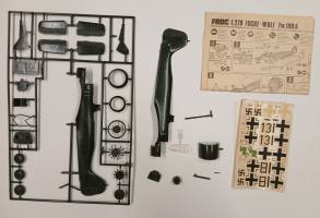 Thumbnail KINGKIT MODEL SCRAPYARD FROG F278 FOCKE WULF FW190A  MISSING FRONT CANOPY 