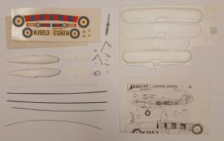 Thumbnail KINGKIT MODEL SCRAPYARD AEROCLUB HAWKER DEMON STARTED