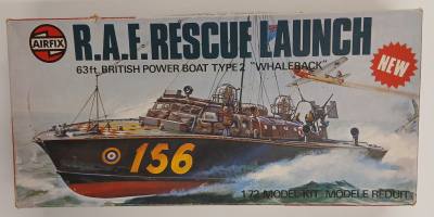 Thumbnail KINGKIT MODEL SCRAPYARD 05281 AIRFIX RAF RESCUE LAUNCH STARTED