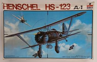 Thumbnail KINGKIT MODEL SCRAPYARD ESCI 4001 HENSCHEL HS-123 A-1 STARTED