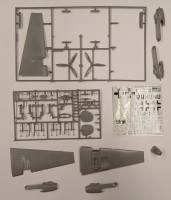 Thumbnail KINGKIT MODEL SCRAPYARD MONOGRAM 5933 MESSERSCHMITT BF 110G-4  MISSING CLEAR PART 