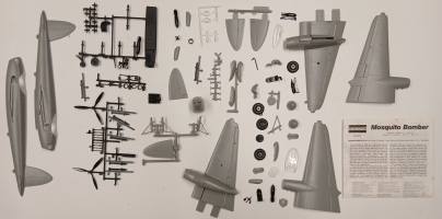 Thumbnail KINGKIT MODEL SCRAPYARD MONOGRAM 5478 DE HAVILLAND MOSQUITO NO DECALS