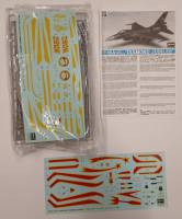 Thumbnail KINGKIT MODEL SCRAPYARD HASEGAWA 51601 F-16A PLUS FIGHTING FALCON  DIAMOND JUBILEE   DAMAGED DECALS 