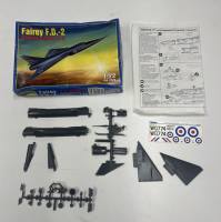 Thumbnail KINGKIT MODEL SCRAPYARD MAQUETTE 7223 FAIREY FD-2 CRACKED DECALS