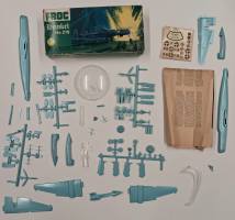Thumbnail KINGKIT MODEL SCRAPYARD FROG F.177 HEINKEL 219  NO INSTRUCTIONS 