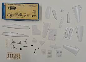 Thumbnail KINGKIT MODEL SCRAPYARD CONTRAIL SHORT STURGEON TT2 PARTS CUT FROM SHEET WRONG BOX