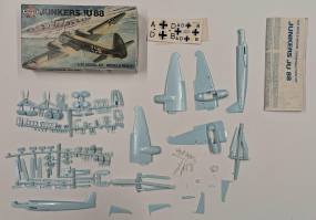 Thumbnail KINGKIT MODEL SCRAPYARD AIRFIX 9 03007 JUNKERS JU 88 CRACKED DECALS