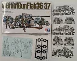 Thumbnail KINGKIT MODEL SCRAPYARD TAMIYA 35017 GERMAN 88mm GUN FLAK36/37 NO DECALS INCOMPLETE