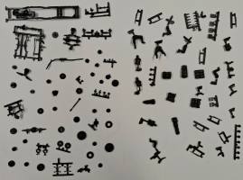 Thumbnail KINGKIT MODEL SCRAPYARD TAMIYA MM170.800 M3A3 HALF TRACK DESPRUED