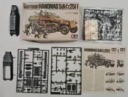 Thumbnail KINGKIT MODEL SCRAPYARD TAMIYA MM120.700 HANOMAG SDKFZ25I/I INCOMPLETE