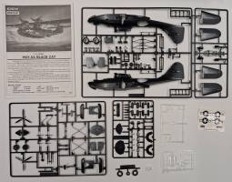 Thumbnail KINGKIT MODEL SCRAPYARD ACADEMY 2137 CONSOLIDATED PBY-5A CATALINA CRACKED DECALS