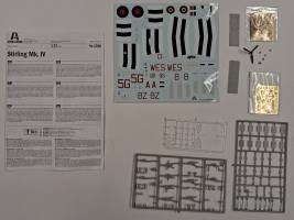 Thumbnail KINGKIT MODEL SCRAPYARD ITALERI 1350 STIRLING MK IV INCOMPLETE