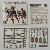 Thumbnail KINGKIT MODEL SCRAPYARD TAMIYA 35008 GERMAN AFRIKA KORPS INFANTRY  INCOMPLETE. 