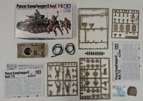 Thumbnail KINGKIT MODEL SCRAPYARD TAMIYA 35009.1200 PANZER KAMPFWAGEN II AUSF. F/G STARTED
