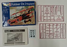 Thumbnail KINGKIT MODEL SCRAPYARD REVELL 04116 FOKKER DR.1 TRIPLANE  STARTED 