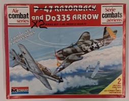 Thumbnail KINGKIT MODEL SCRAPYARD MONOGRAM 6048 P-47 RAZORBACK AND DO335 ARROW NO MUSTANG MODEL