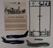 Thumbnail KINGKIT MODEL SCRAPYARD ESCI 4039 F-86E SABRE USAF FIGHTER  2 KITS BOTH STARTED 
