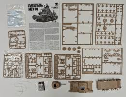 Thumbnail KINGKIT MODEL SCRAPYARD TAMIYA 35296 CARRA ARMATO M13/40 STARTED
