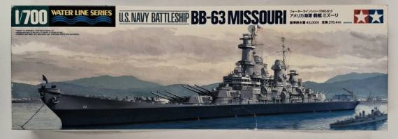Thumbnail KINGKIT MODEL SCRAPYARD TAMIYA 31613 BB-63 MISSOURI STARTED