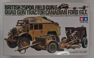Thumbnail KINGKIT MODEL SCRAPYARD TAMIYA 35044 25PDR. FIELD GUN   QUAD GUN TRACTOR  STARTED 