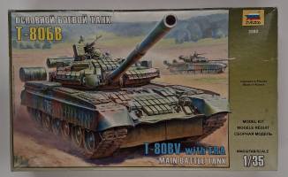 Thumbnail KINGKIT MODEL SCRAPYARD ZVEZDA 3592 T-80BV WITH ERA STARTED