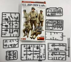 Thumbnail KINGKIT MODEL SCRAPYARD MINIART 35308 U.S. JEEP CREW   MPS  STARTED 