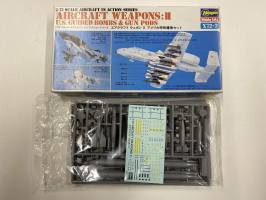 Thumbnail KINGKIT MODEL SCRAPYARD HASEGAWA 35002 AIRCRAFT WEAPONS  II U.S. GUIDED BOMBS   GUN PODS  NO INSTRUCTIONS 