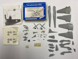 Thumbnail KINGKIT MODEL SCRAPYARD SKYBIRDS 86 2 DE HAVILLAND SEA HORNET NF. MK. 21  STARTED 