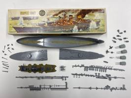 Thumbnail KINGKIT MODEL SCRAPYARD AIRFIX 04209 TIRPITZ STARTED NO INSTRUCTIONS
