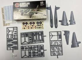 Thumbnail KINGKIT MODEL SCRAPYARD AIRFIX 03019 DE HAVILLAND MOSQUITO  DAMAGED DECALS 
