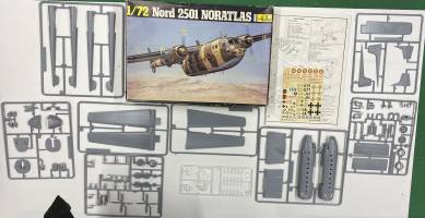 Thumbnail KINGKIT MODEL SCRAPYARD HELLER 305 NORD 2501 NORATLAS  DAMAGED DECALS 