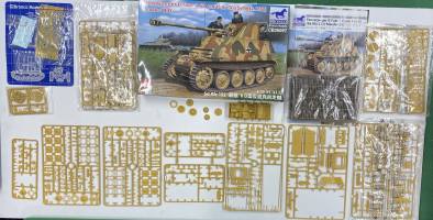 Thumbnail KINGKIT MODEL SCRAPYARD BRONCO 35097 PANZERJAEGER II STARTED