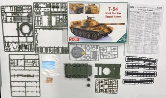 Thumbnail KINGKIT MODEL SCRAPYARD SKIF 232 T-54 TANK FOR THE EGYPT STARTED