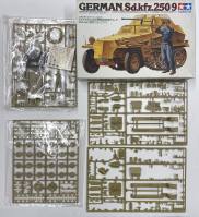 Thumbnail KINGKIT MODEL SCRAPYARD TAMIYA 3615 GERMAN SD.KFZ.250/9 INCOMPLETE