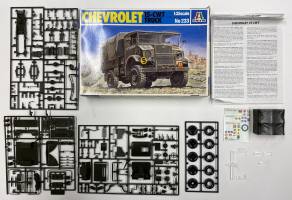 Thumbnail KINGKIT MODEL SCRAPYARD ITALERI 233 CHEVROLET 15-CWT  MISSING CLEAR PART 