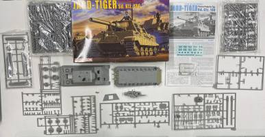 Thumbnail KINGKIT MODEL SCRAPYARD DRAGON 6051 JAGD TIGER PORSCHE PRODUCTIONS TYPE SD.KFZ.186 STARTED