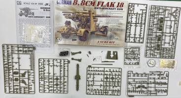 Thumbnail KINGKIT MODEL SCRAPYARD AFV CLUB 35088 GERMAN 8.8CM FLAK 18 ANTI AIRCRAFT GUN STARTED