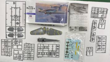 Thumbnail KINGKIT MODEL SCRAPYARD HASEGAWA E21 HEINKEL HE111H-6  STARTED 
