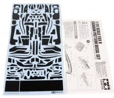 Thumbnail TAMIYA 12669 FXX K CARBON PATTERN DECAL SHEET