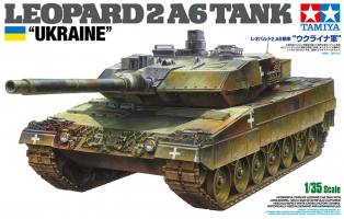 Thumbnail TAMIYA 25207 LEOPARD 2 A6 TANK UKRAINE