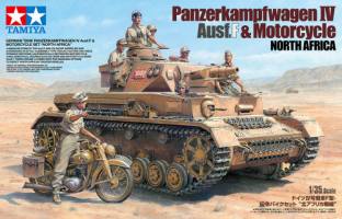 Thumbnail TAMIYA 25208 PANZERKAMPFWAGEN IV AUSF.F MOTORCYCLE NORTH AFRICA