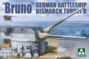 Thumbnail TAKOM 5012 GERMAN BATTLESHIP BISMARCK TURRET B BRUNO